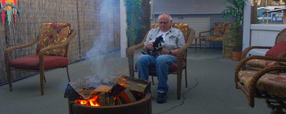 John at theFire ring