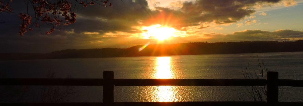 The Sunset overWhidbey Island