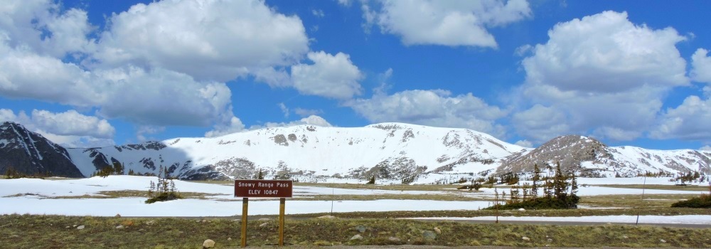 Snowy Range Pass, 10847 ft. Medicine Bow Mountains, WY