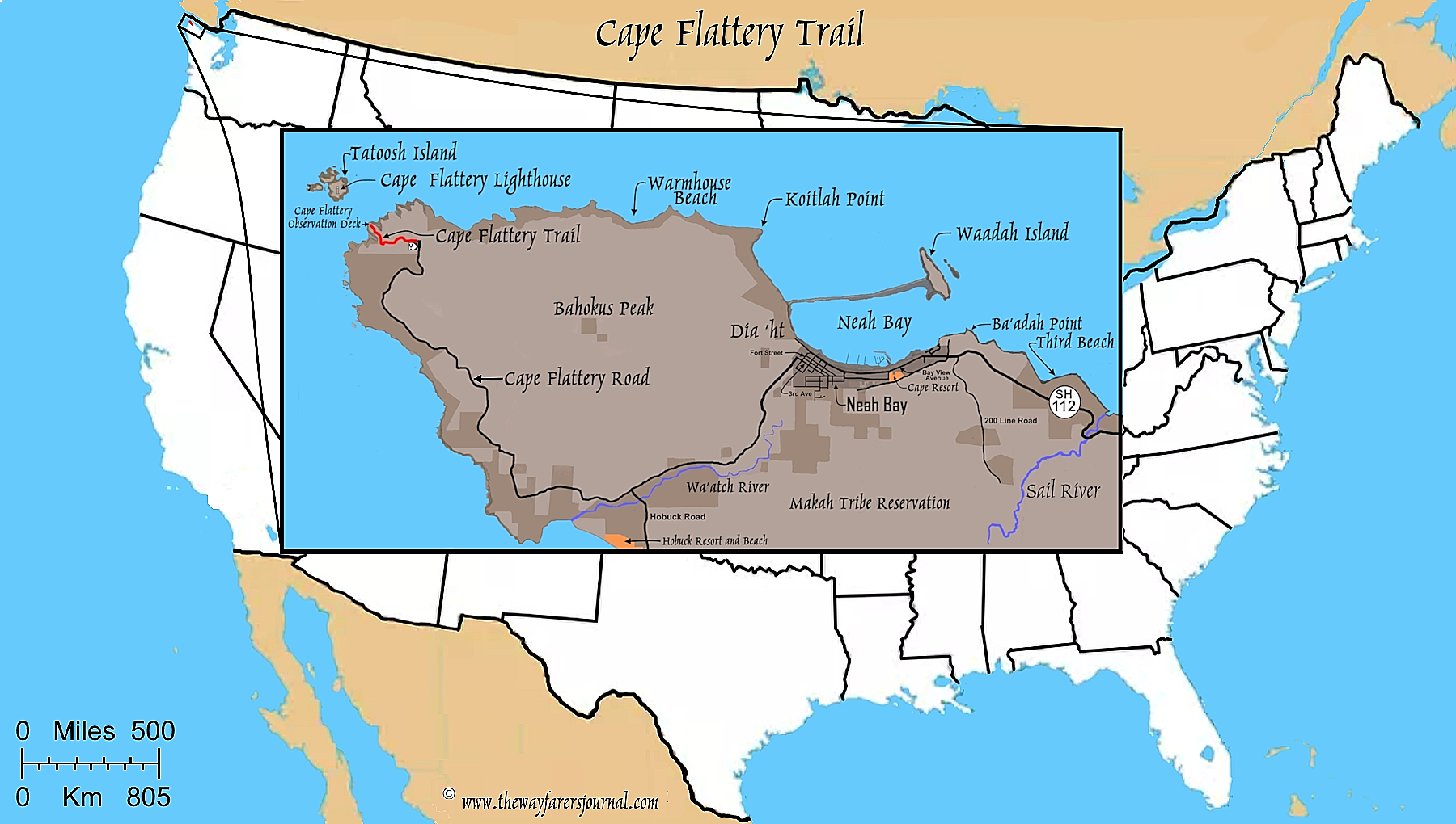 The National Scenic TrailsWashington: The Cape Flattery Trail