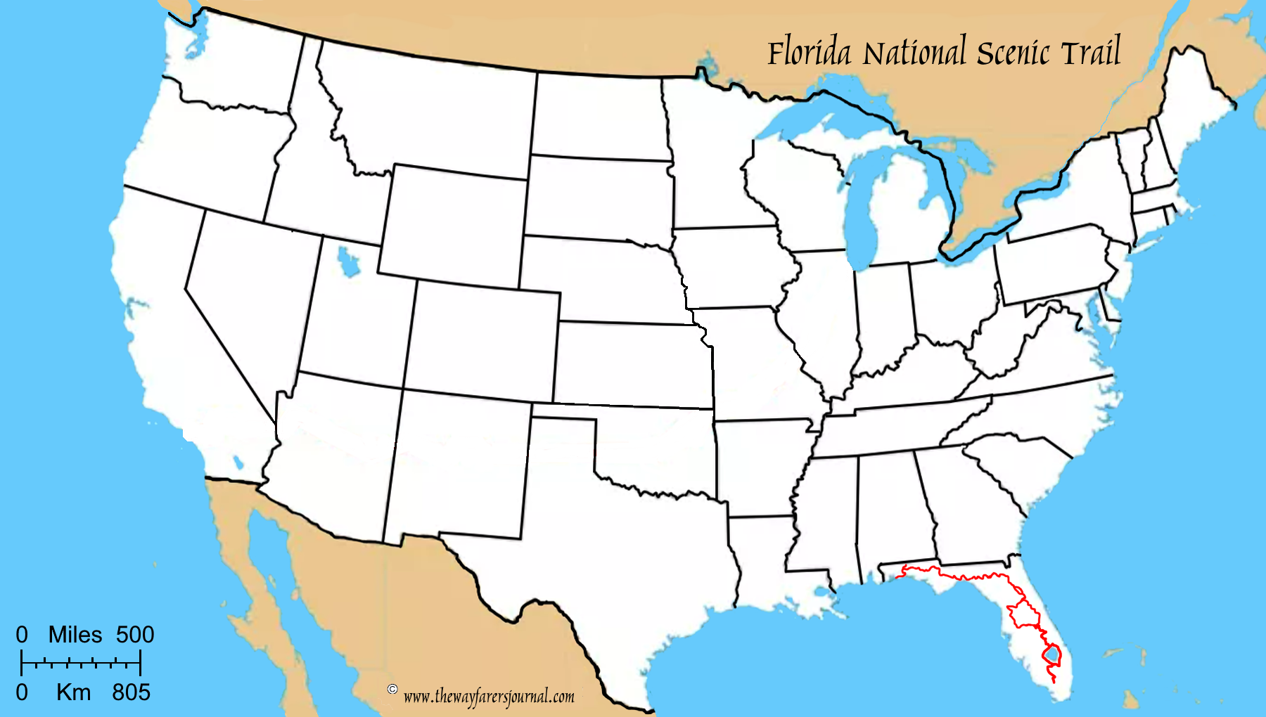 The National Scenic TrailsFlorida: The Florida Trail