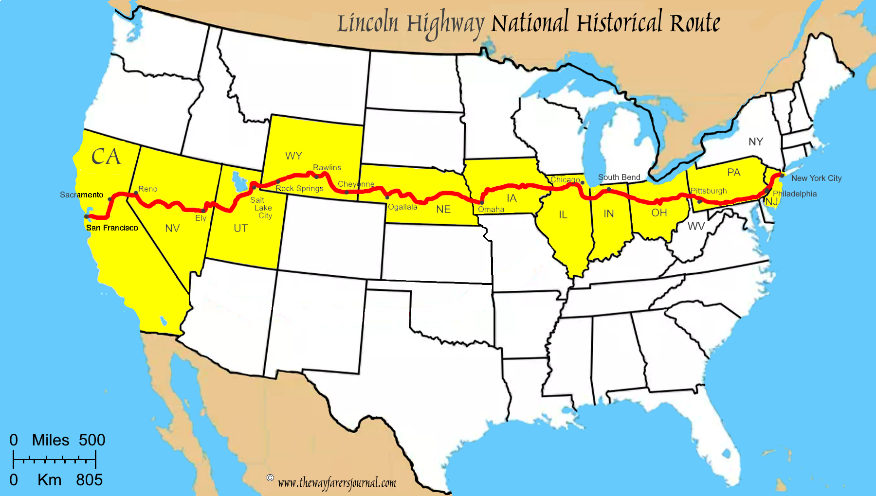 The Roadpath JourneysThe Lincoln Highway, SSS