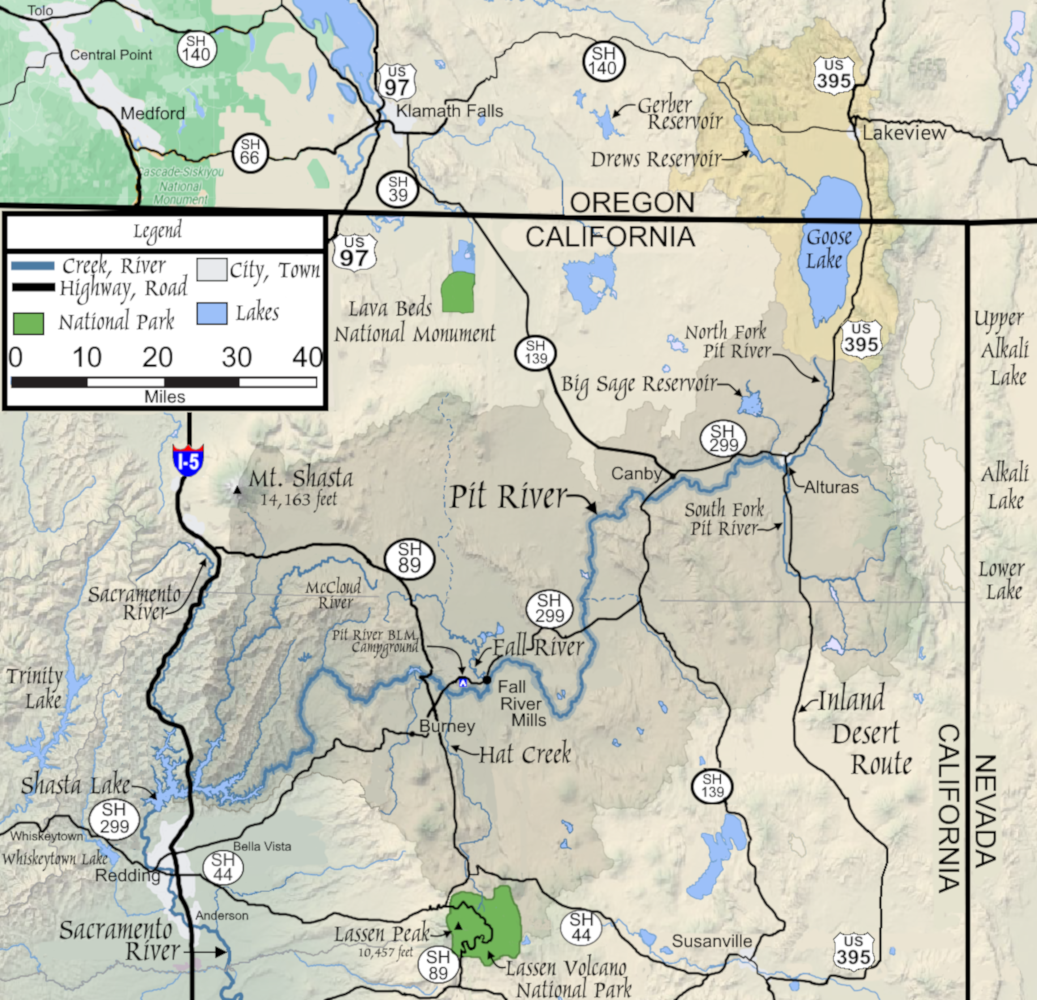 The Roadpath JourneysThe Volcanic Legacy Scenic Byway, California