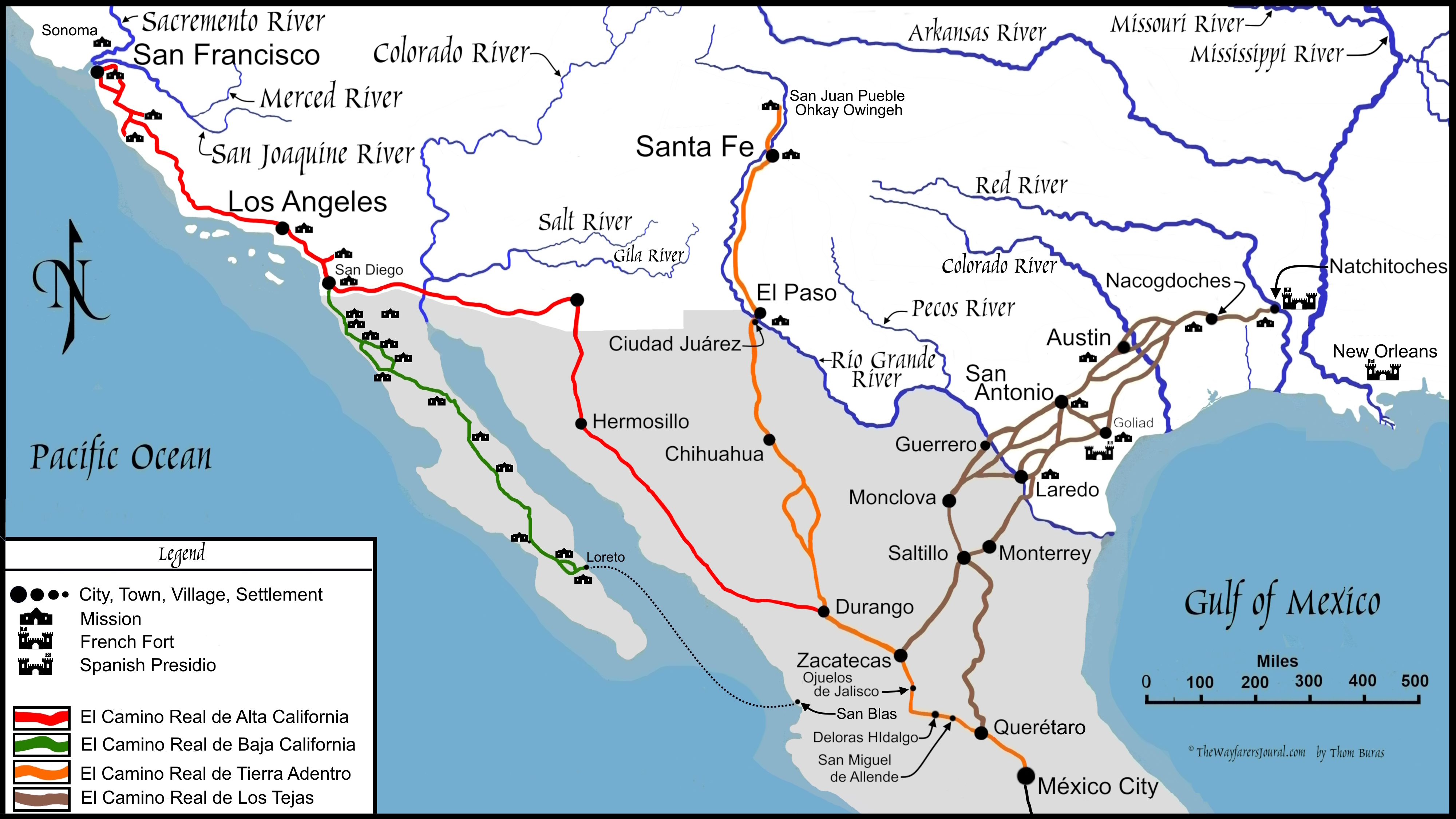 The Roadpath JourneysEl Camino Real de Tierra Adentro, New Mexico
