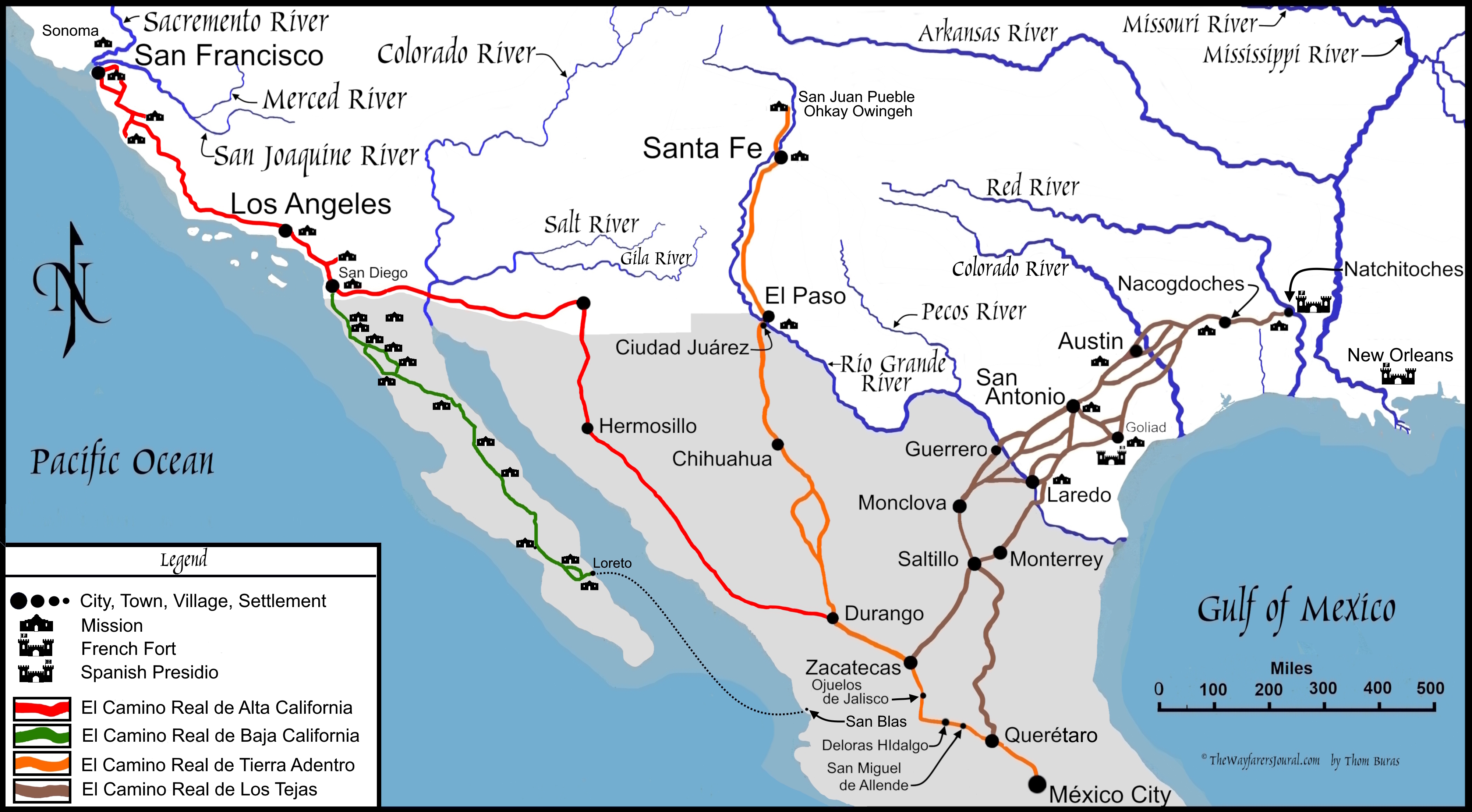 The Roadpath JourneysEl Camino Real de Los Tejas, Texas
