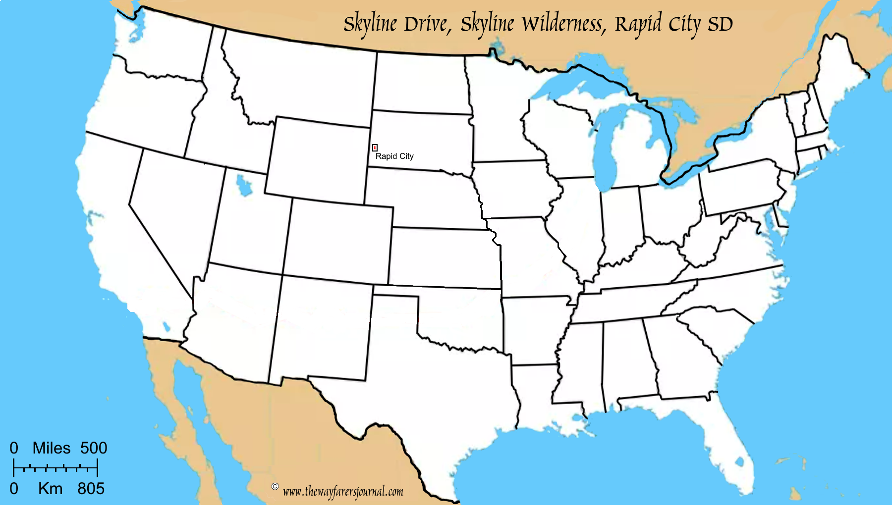 The Roadpath JourneysThe Skyline Drive Skyline Wilderness Area, SSS
