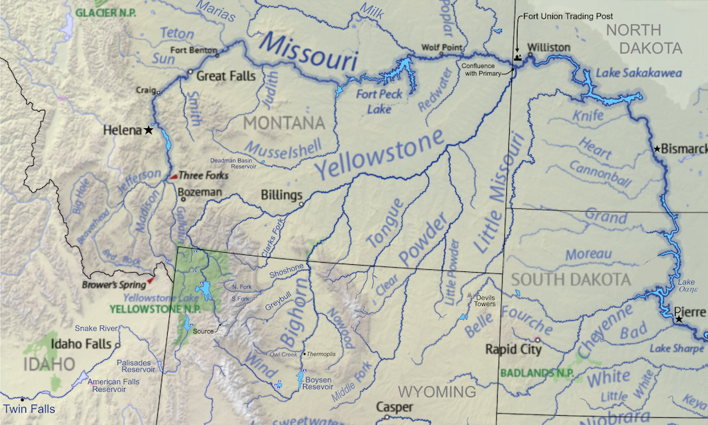 The Yellowstone RiverImage