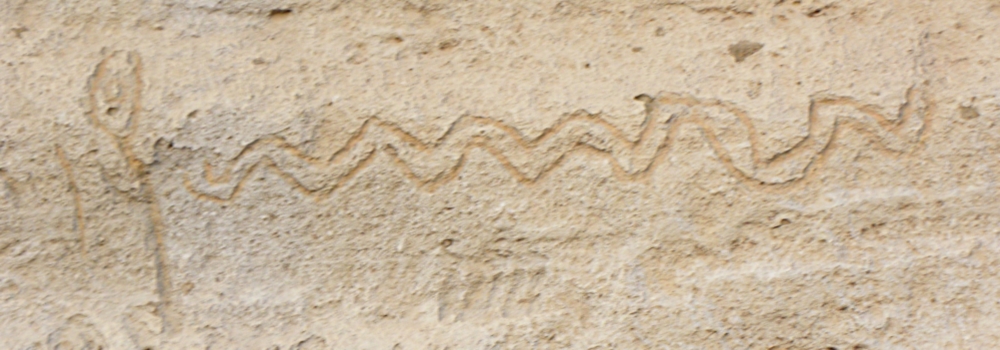 The Petroglyphat Lava Beds