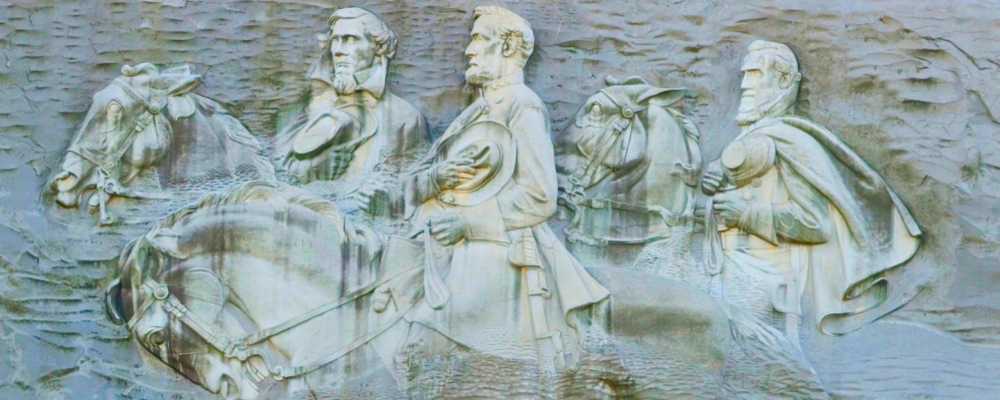The Rock Relief ArtThe Stone Mountain