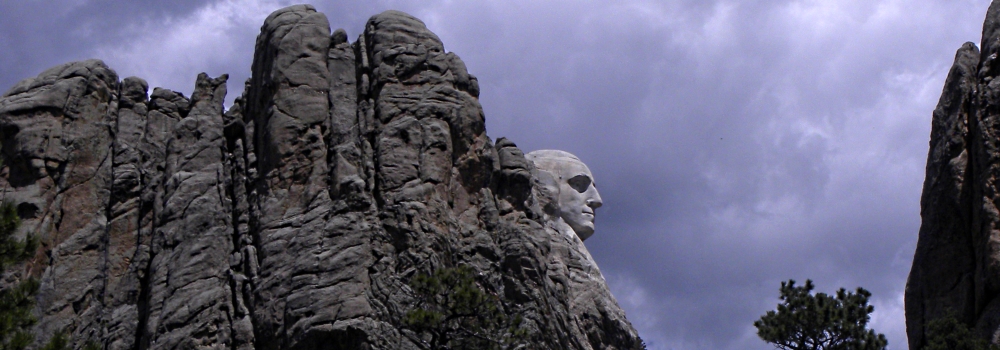 The Mount RushmoreProfile In Granite