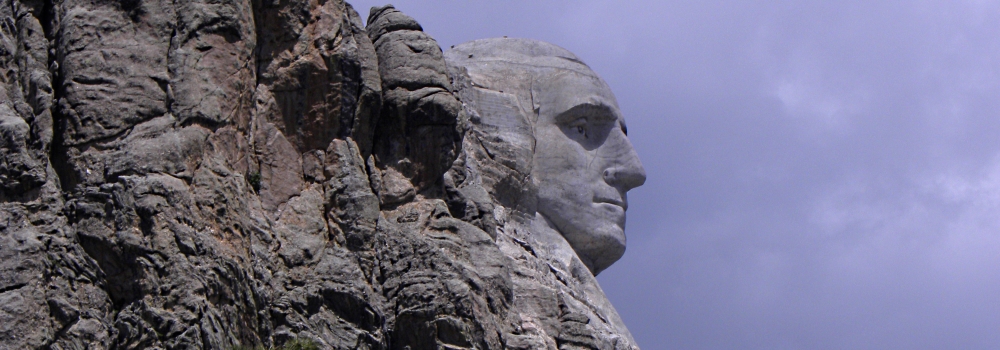 The Mount RushmoreProfile In Granite