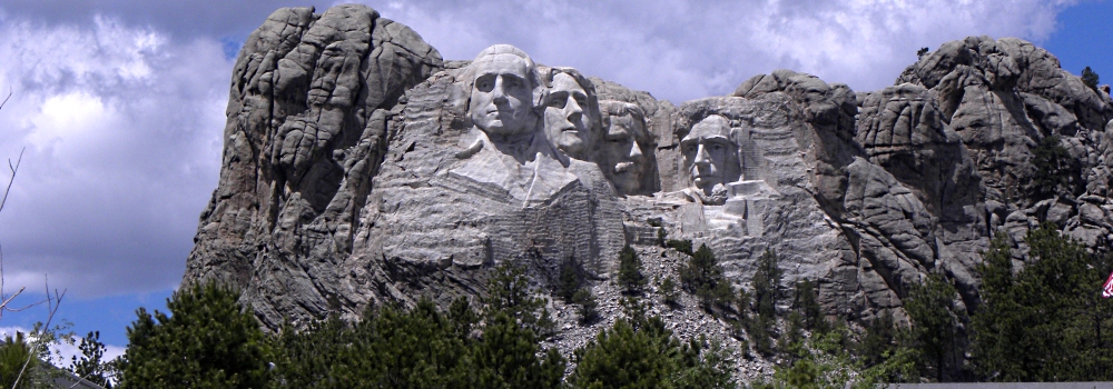 The Rock Relief ArtThe Mount Rushmore