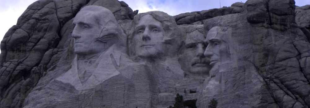 The Rock Relief ArtThe Mount Rushmore