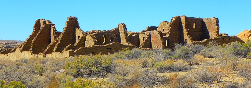 The Pueblo Bonito Ruinsat Chaco Canyon