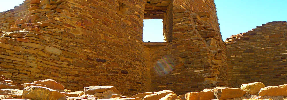 The Pueblo Bonito Ruinsat Chaco Canyon