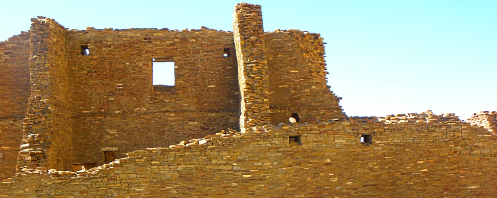 The Pueblo Bonito Ruinsat Chaco Canyon