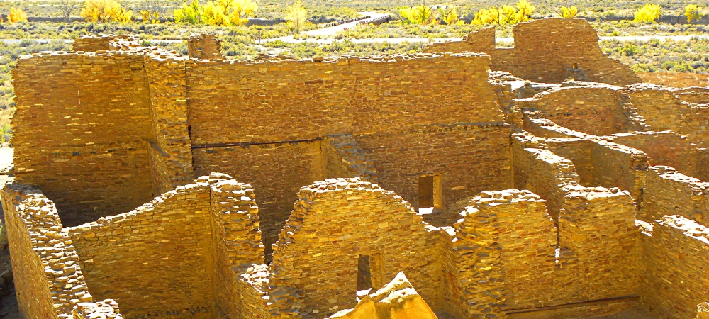 The Pueblo Bonito Ruinsat Chaco Canyon