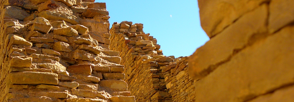 The Pueblo Bonito Ruinsat Chaco Canyon
