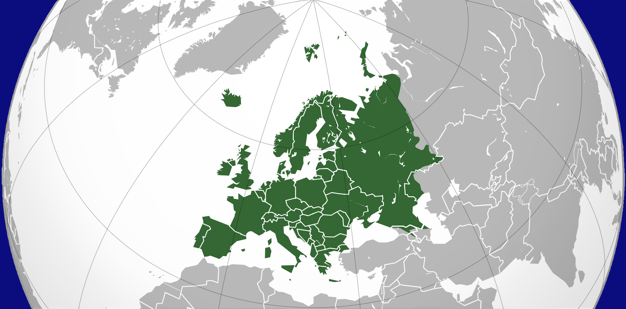 The Continent of EuropeanThe Geographical Regions