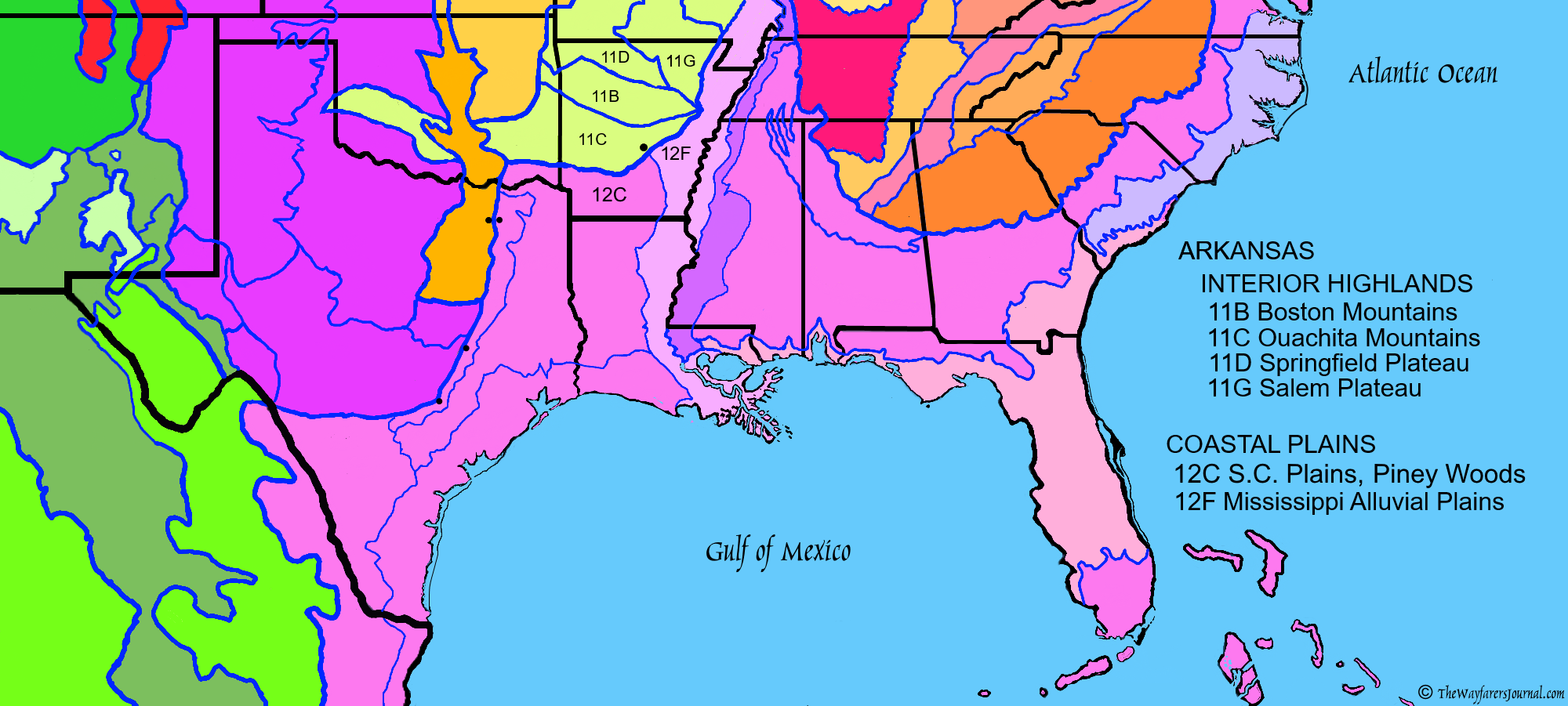 The Coastal Plainsin Arkansas