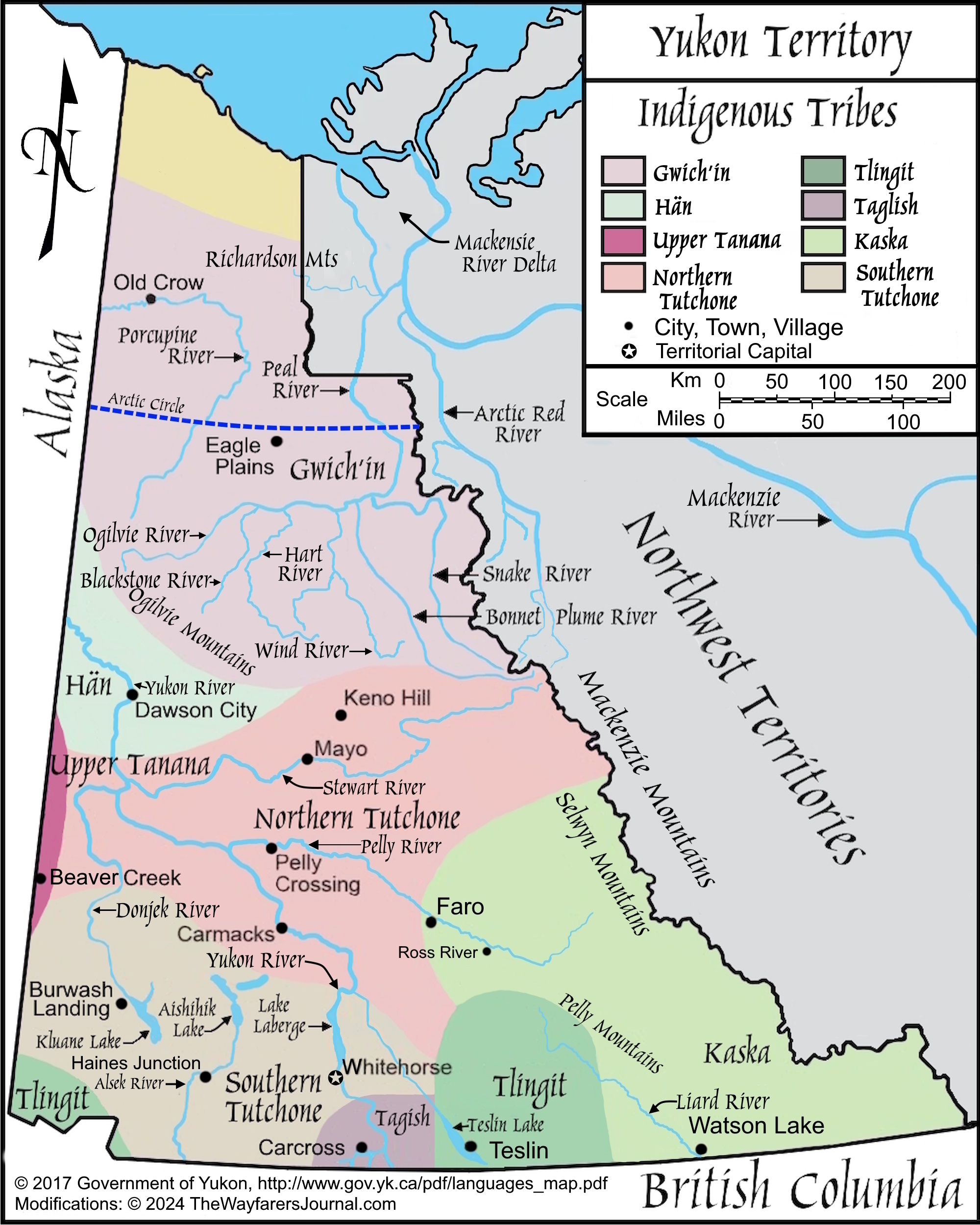 The Rocky Mountains RegionThe Yukon Ranges Ecoregion