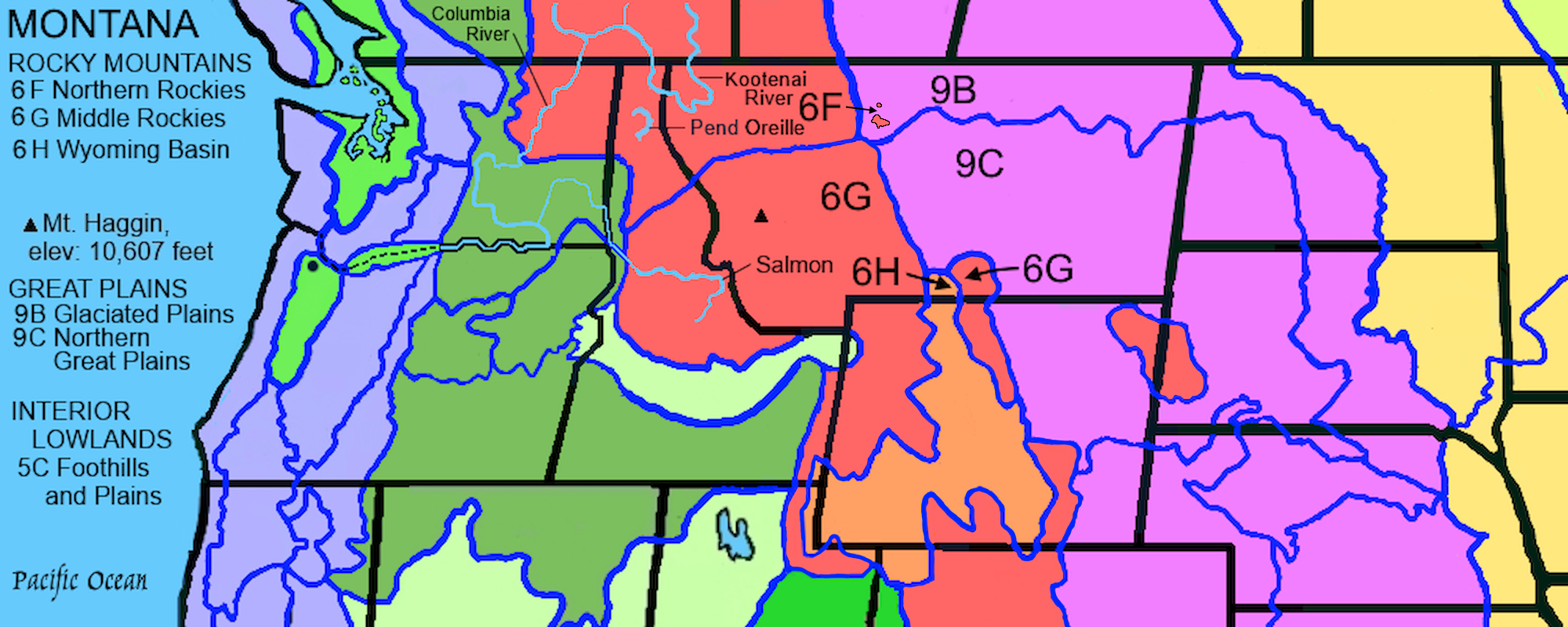 The Rocky Mountainsin Montana
