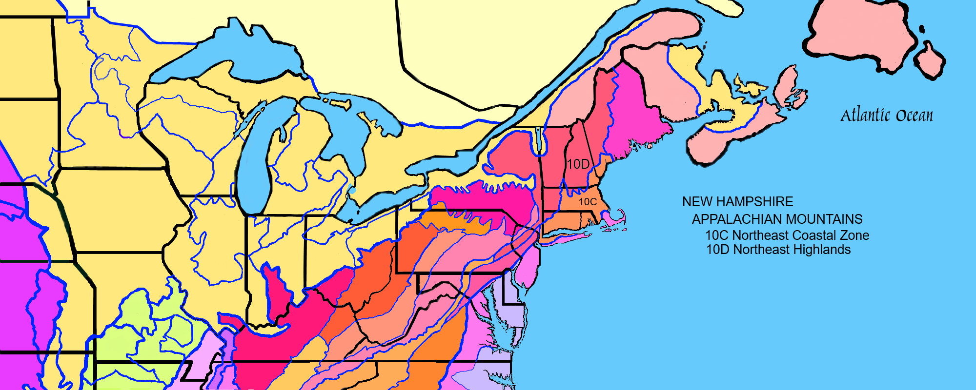 The Appalachian Mountainsin New Hampshire