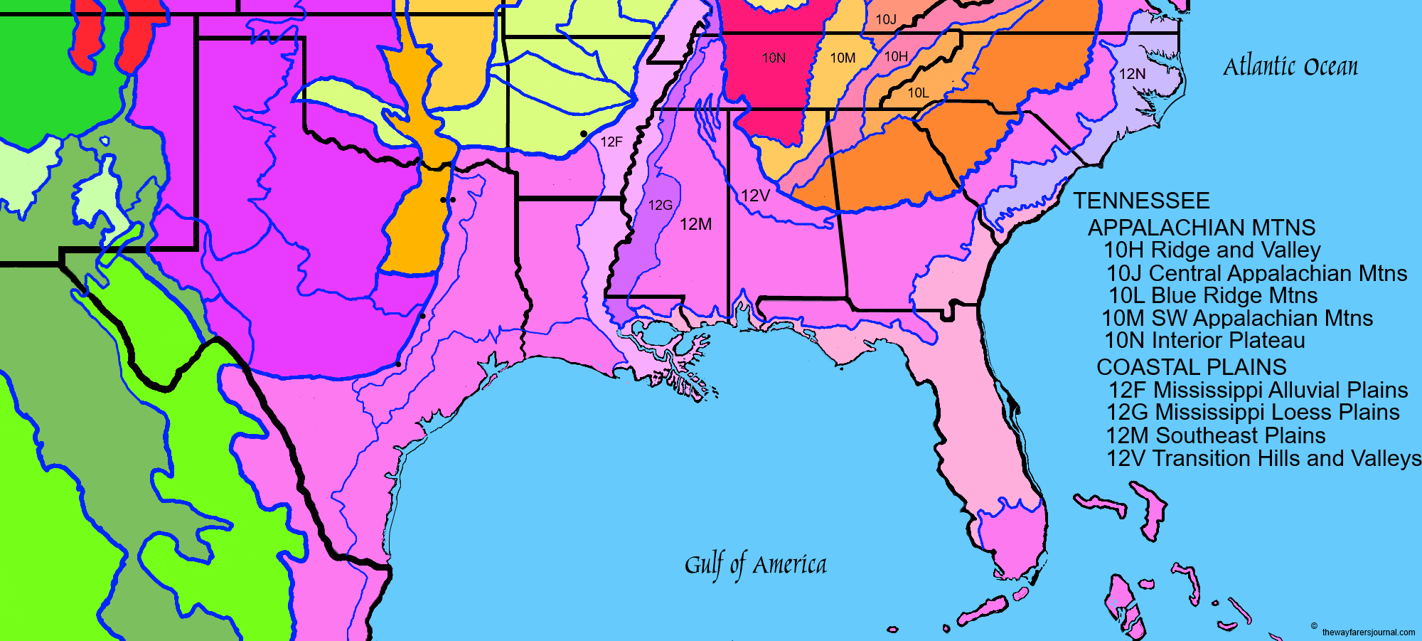 The Appalachian Mountainsin Tennessee