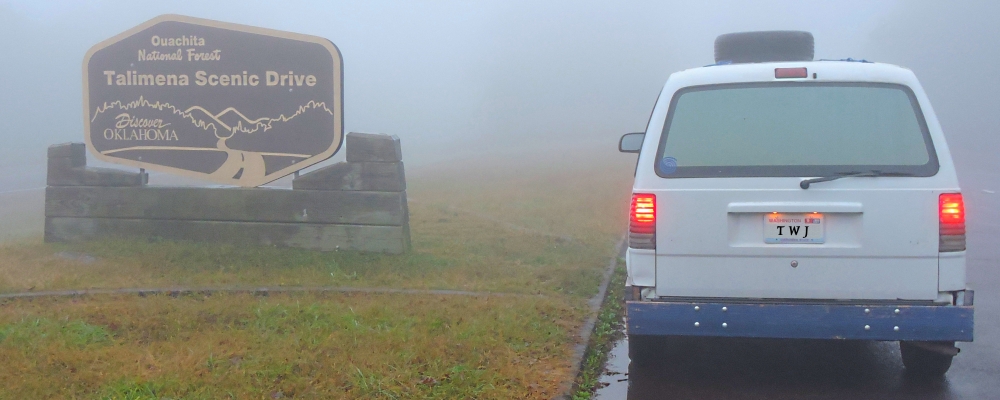 The Interior Highlands RegionsOklahoma: The Talimena Scenic Byway border=