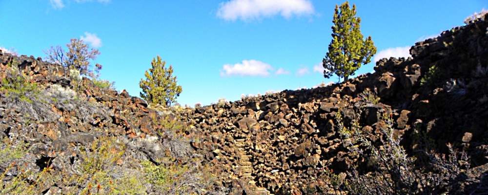 The Medicine Lake VolcanoThe Lava Beds