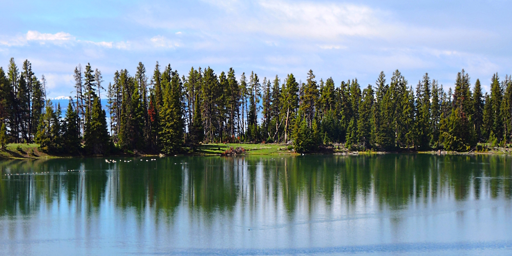 The Earth&prime;s LakesThe Yellowstone Lake