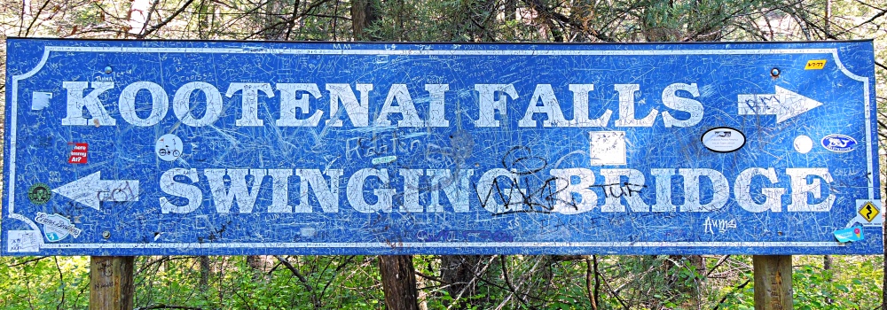 Kootenai FallsSwinging Bridge