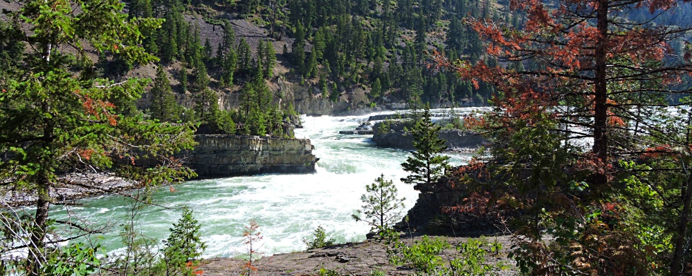 Chutes belowKootenai Falls