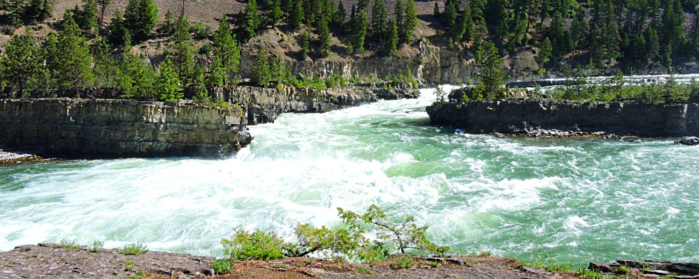 Chutes belowKootenai Falls