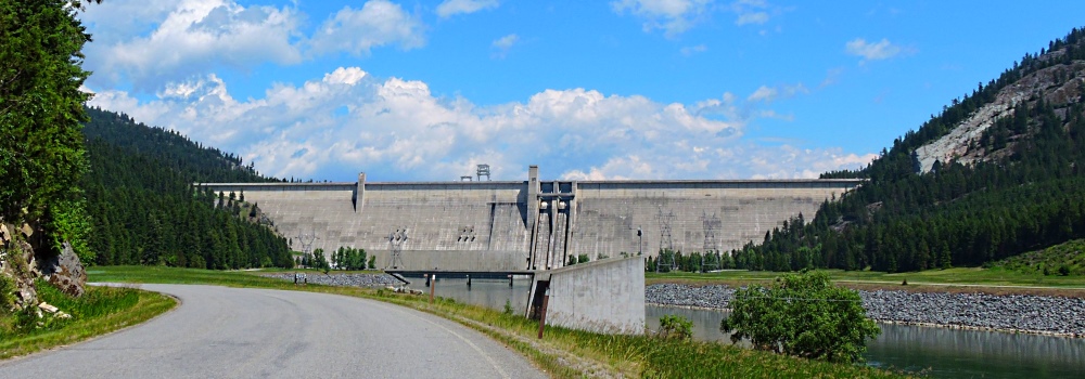 Kootenai RiverFlows out of Spillway