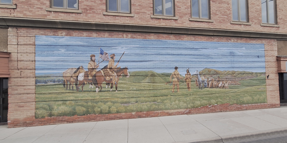 The Modern Man, The ArchitectureWall Murals of Cut Bank: First Encounter