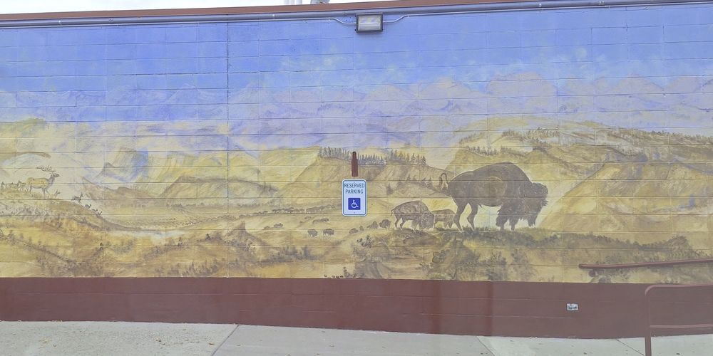 The Modern Man, The ArchitectureWall Murals of Cut Bank: Montana Wildlife