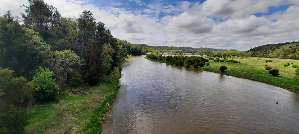 The Niobrara RiverFrom the Bryan Bridge