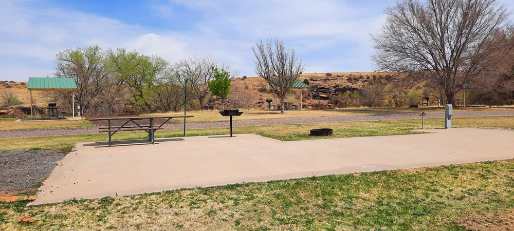 The Fours2023 Black Mesa State Park Campground, Oklahoma