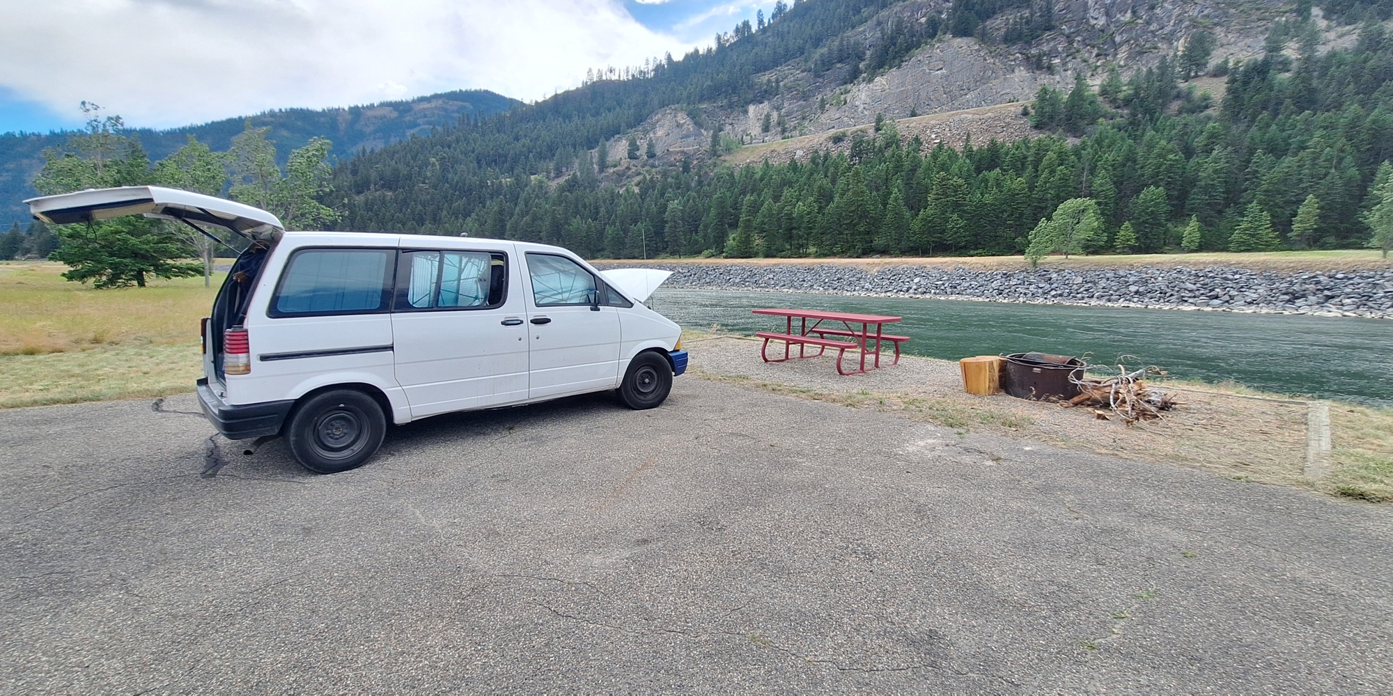 The FivesThe Blackwell Flats Recreational Area Campground, Montana,