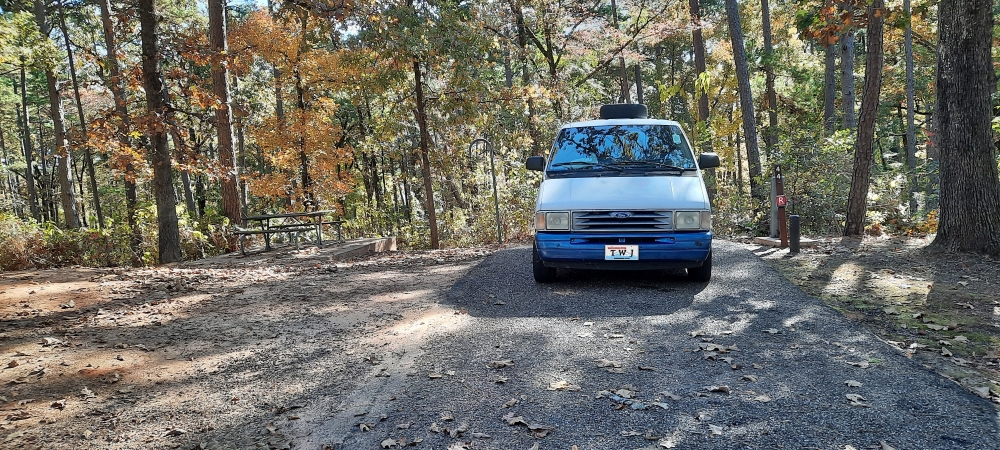 The SixesAtlanta State Park Campground, Texas
