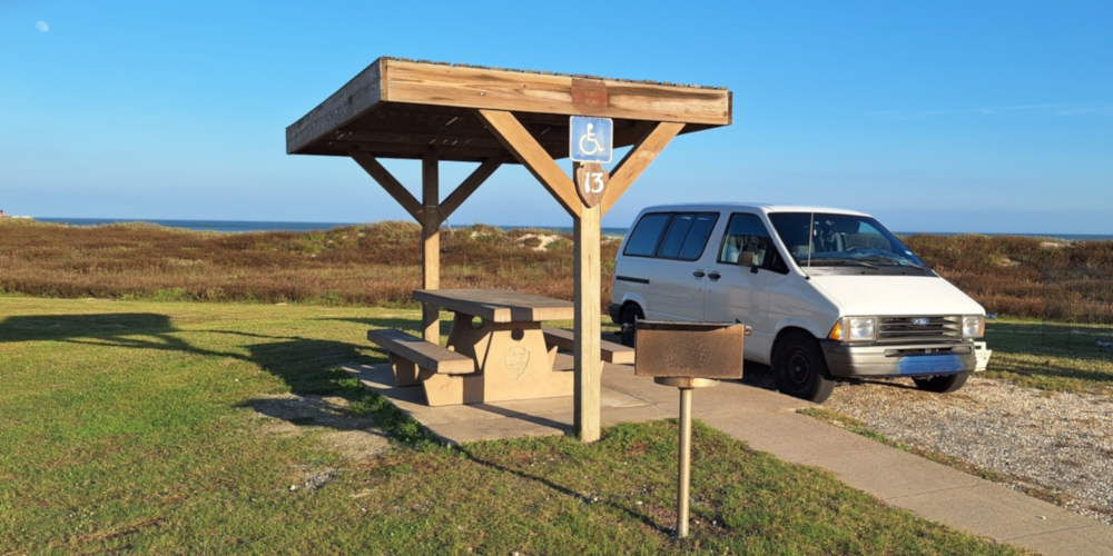 A Way&fnof;arers Campsites: 2023Padre Island National Seashore: Malaquite Campsite