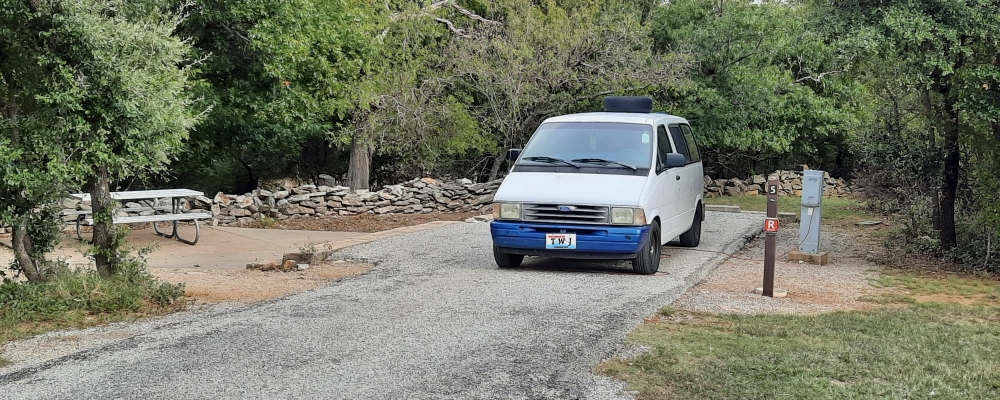 The SixesFort Richardson State Park Campground, Texas