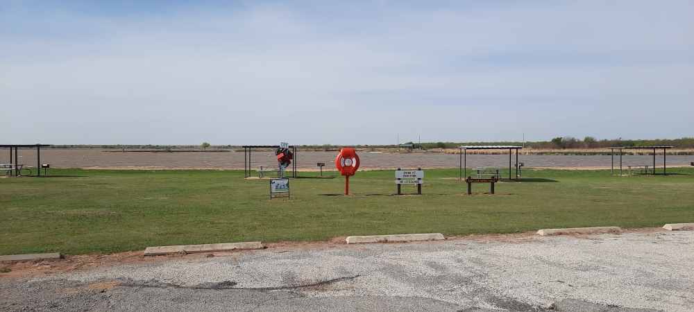 The SixesLake Arrowhead State Park Campground, Texas