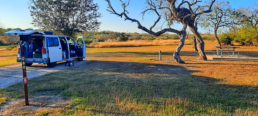 The SixesLake Corpus Christi SP Campground