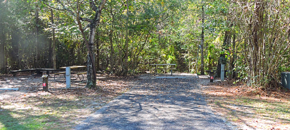 The SixesVillage Creek State Park Campground, Texas