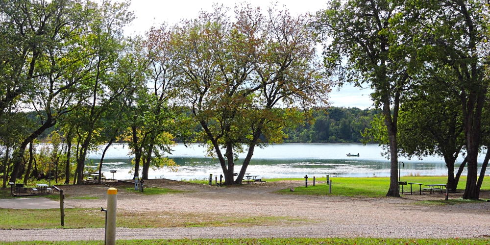 The SevensBonham State Park Campground, Texas