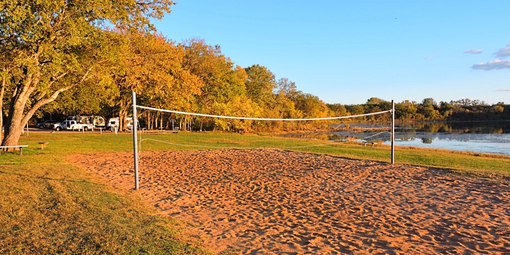 The SevensBonham State Park Campground, Texas