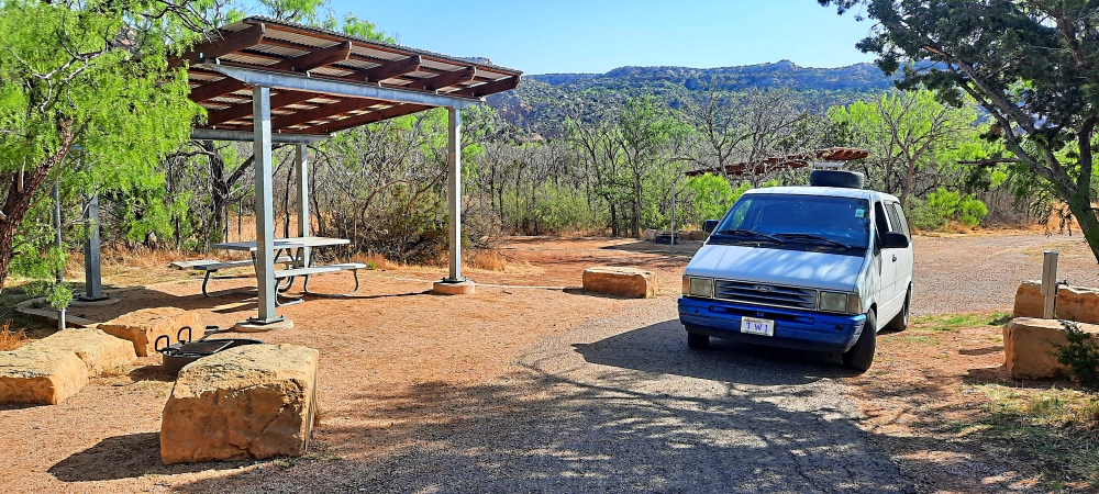The SevensPalo Duro State ParkMesquite Camp Area