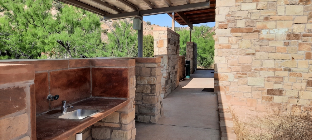 The SevensPalo Duro State ParkJuniper Camp Area Shower House